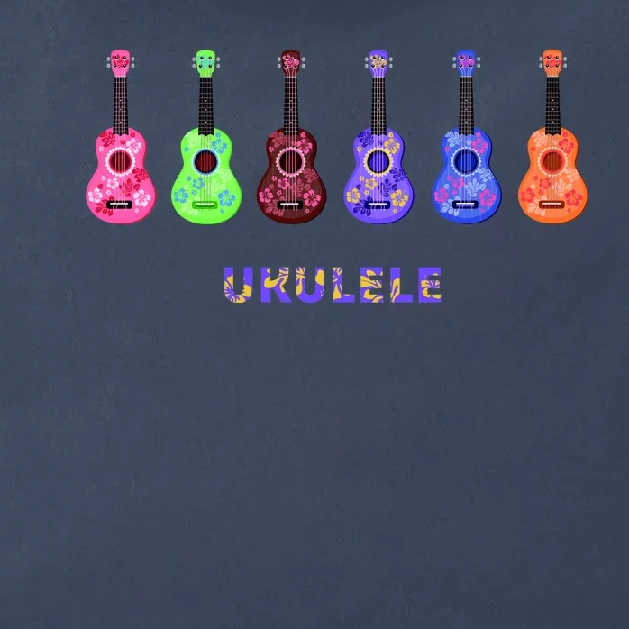 Ukulele Zip Tote Bag