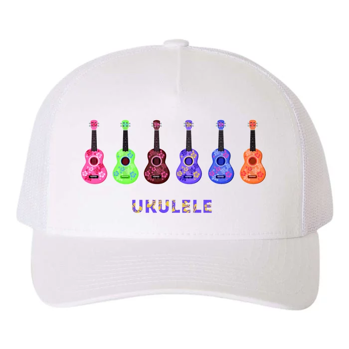 Ukulele Yupoong Adult 5-Panel Trucker Hat