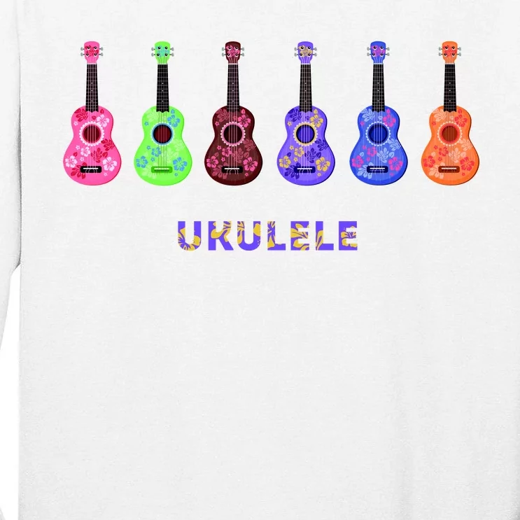 Ukulele Tall Long Sleeve T-Shirt