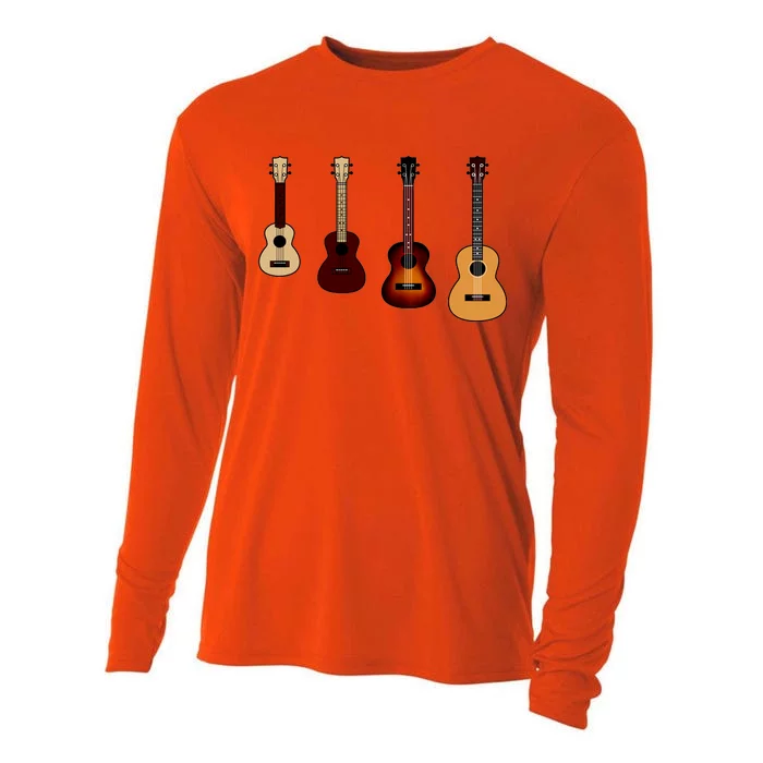 Ukulele Quad Cooling Performance Long Sleeve Crew