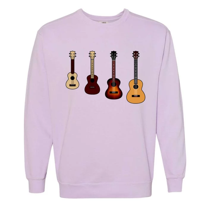 Ukulele Quad Garment-Dyed Sweatshirt