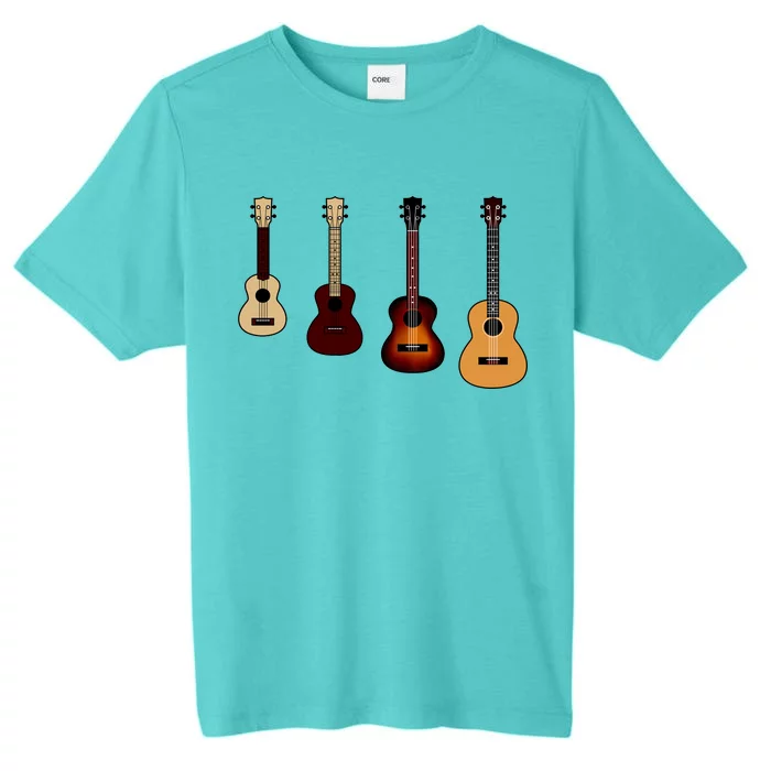 Ukulele Quad ChromaSoft Performance T-Shirt