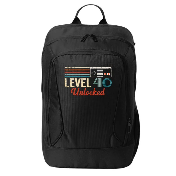 Unlocked Level 40 Birthday Boy Video Game Controller City Backpack