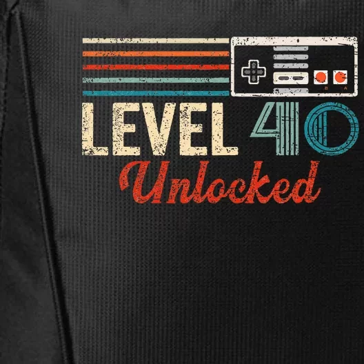 Unlocked Level 40 Birthday Boy Video Game Controller City Backpack