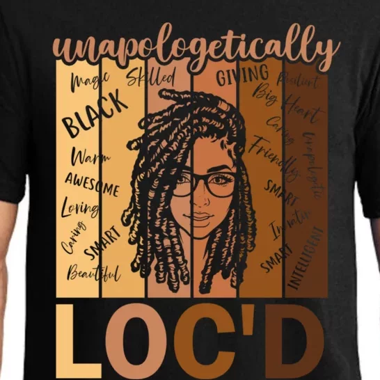 Unapologetically LocD Black Women Melanin Black History Pajama Set