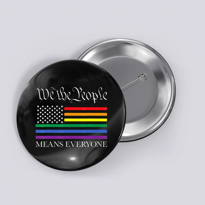 Usa Lgbt Equality We The People Means Everyone Button