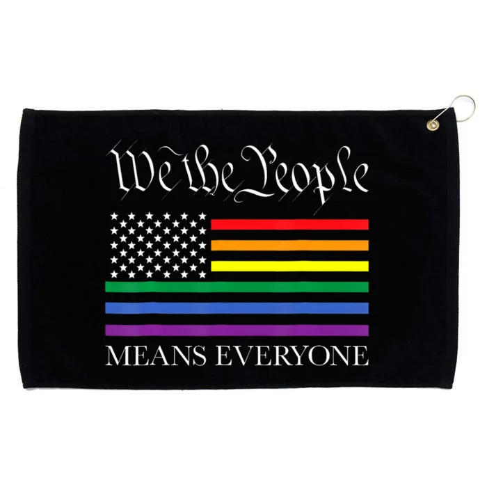 Usa Lgbt Equality We The People Means Everyone Grommeted Golf Towel