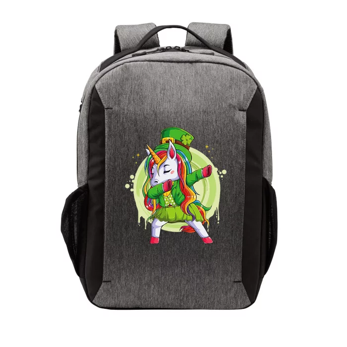 Unicorn Leprechaun Hat Costume Dabbing Dance Vector Backpack