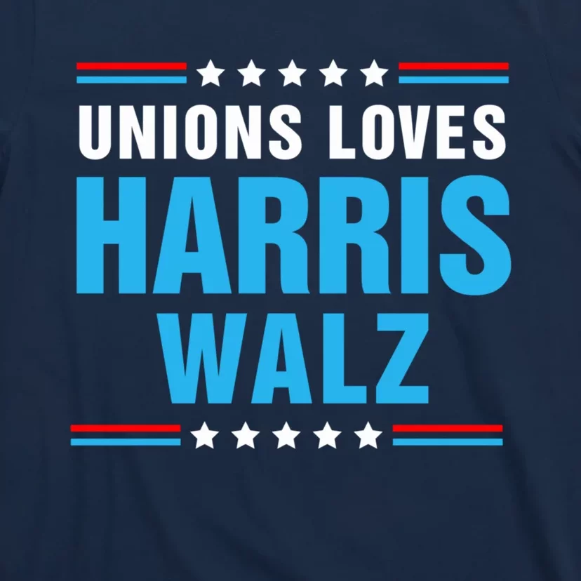 Unions Loves Harris Walz Uaw For Kamala T-Shirt