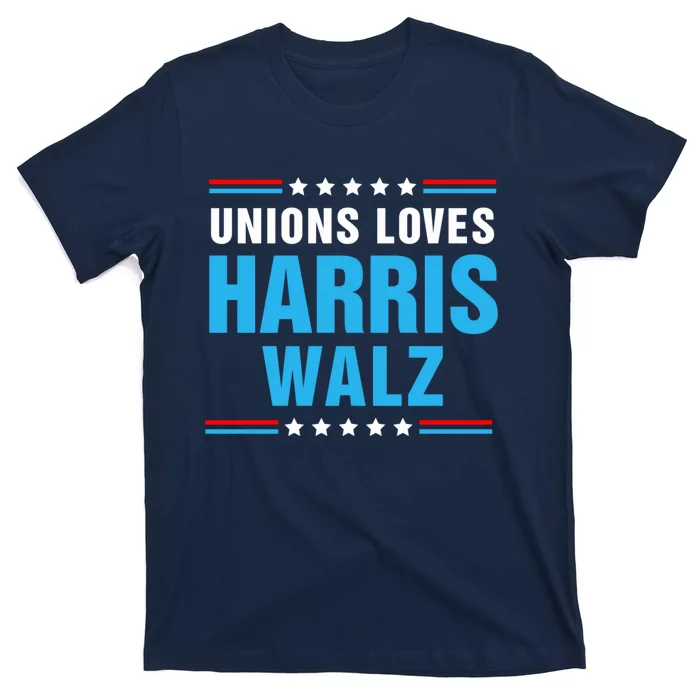 Unions Loves Harris Walz Uaw For Kamala T-Shirt