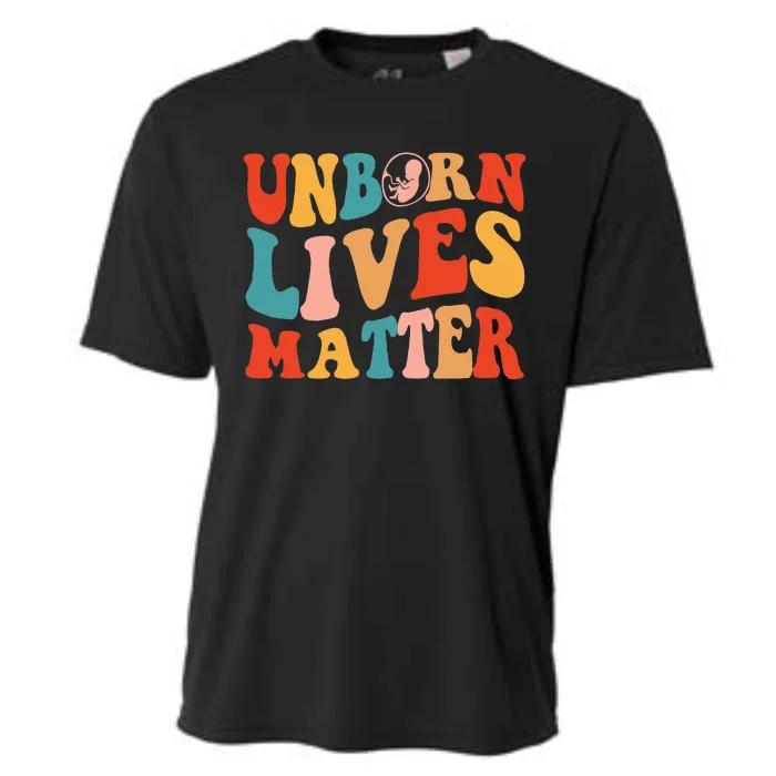 Unborn Lives Matter Anti Womens Rights Pro Life Pro Choice Cooling Performance Crew T-Shirt