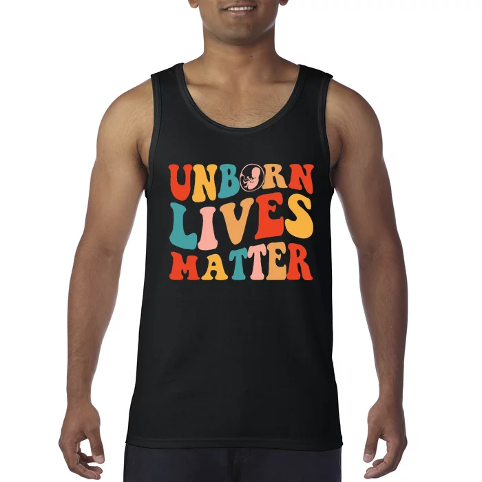 Unborn Lives Matter Anti Womens Rights Pro Life Pro Choice Tank Top