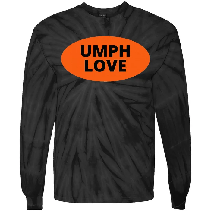 Umph Love Midwest Jamband Concert Sticker Tie-Dye Long Sleeve Shirt