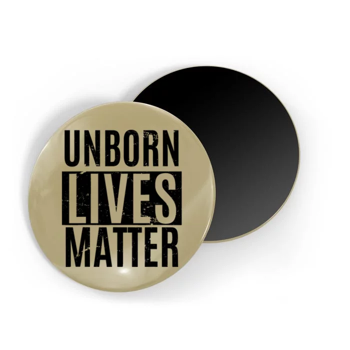 Unborn Lives Matter Antiabortion ProLife Fetus T Magnet