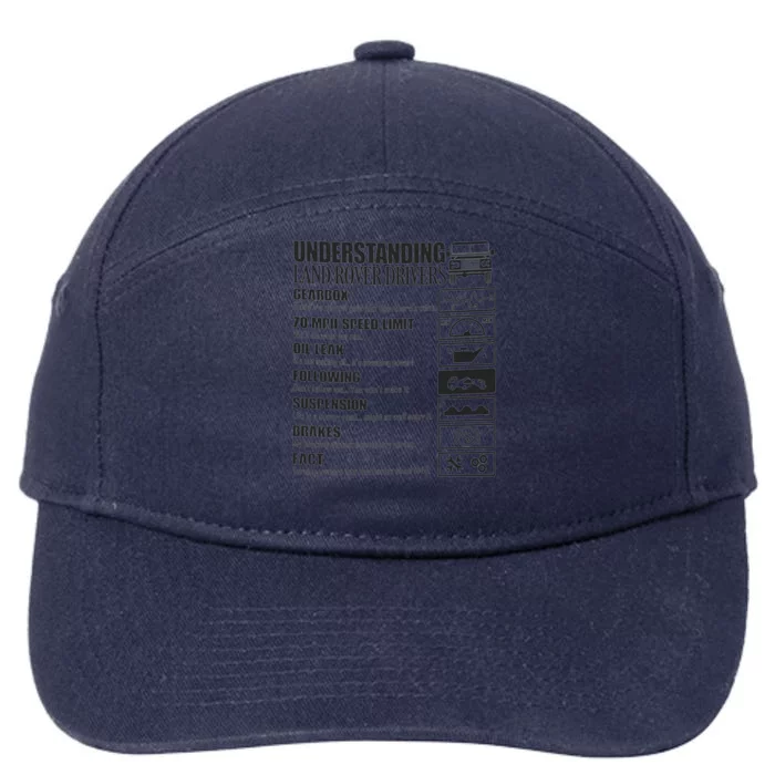 Understanding Land Rover Driver 7-Panel Snapback Hat