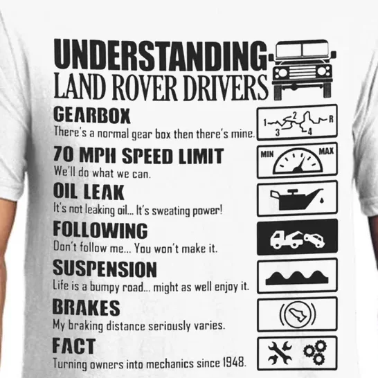 Understanding Land Rover Driver Pajama Set