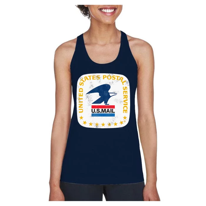 USPS Loewy Seal Women's Racerback Tank