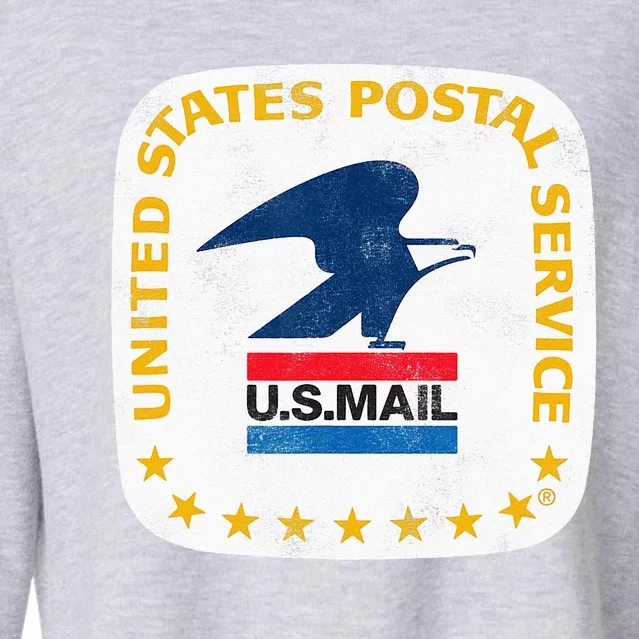 USPS Loewy Seal Cropped Pullover Crew