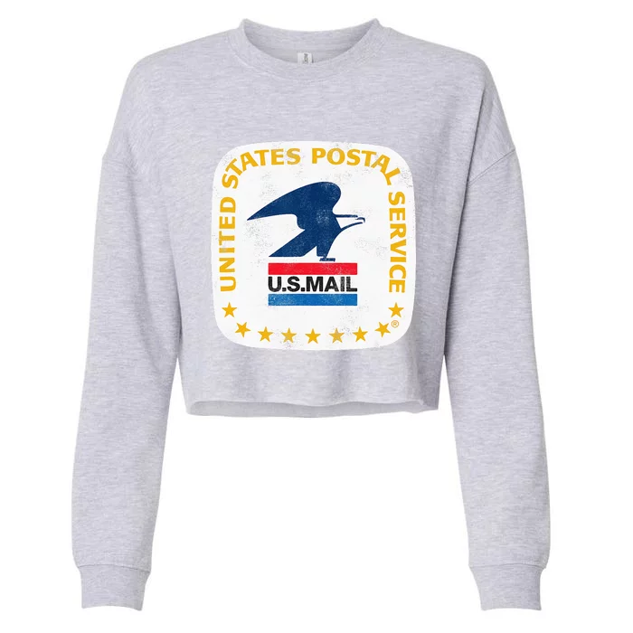 USPS Loewy Seal Cropped Pullover Crew