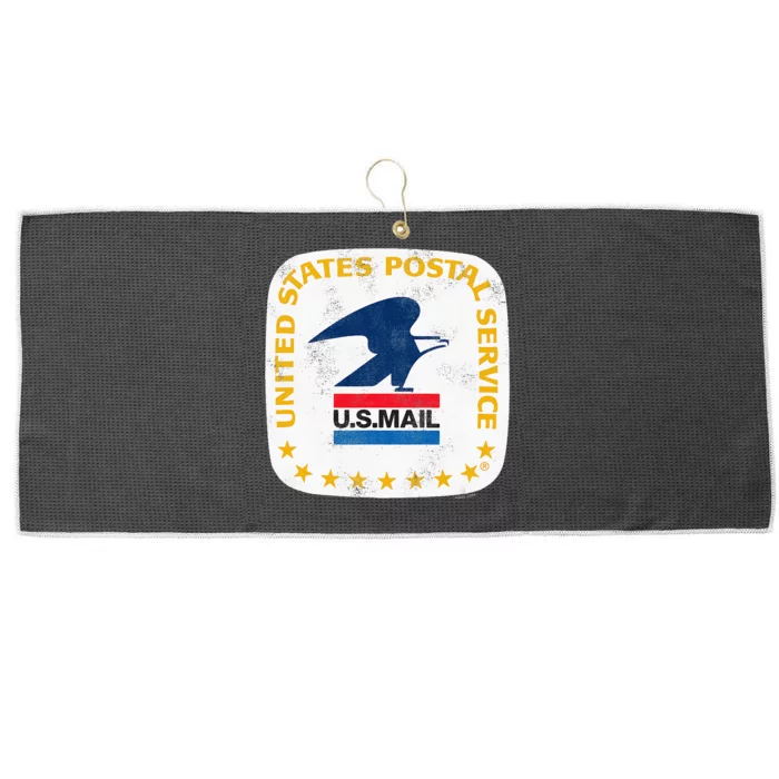 Usps Loewy Seal Large Microfiber Waffle Golf Towel