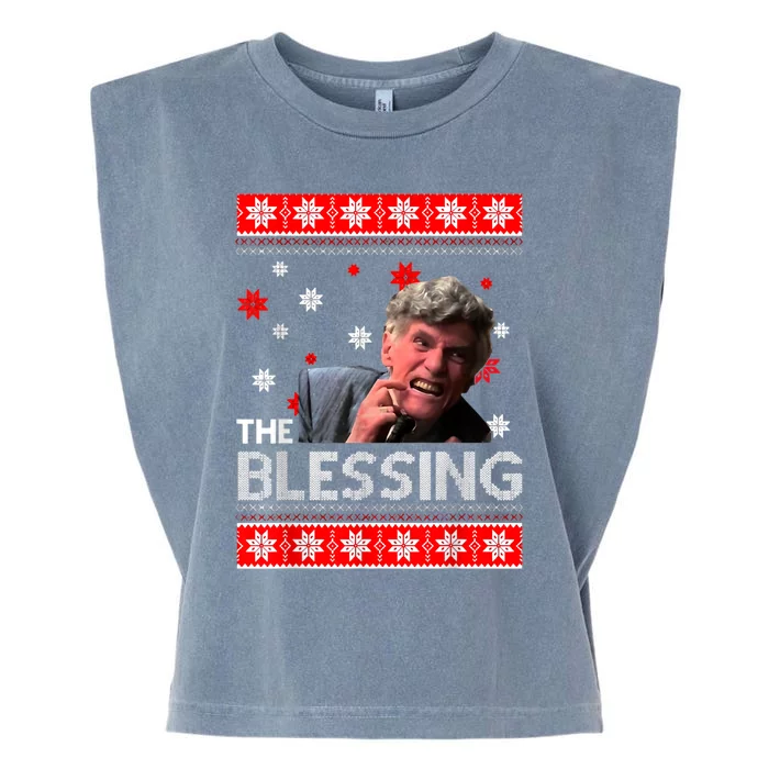 Uncle Lewis The Blessing Christmas Vacation Garment-Dyed Women's Muscle Tee