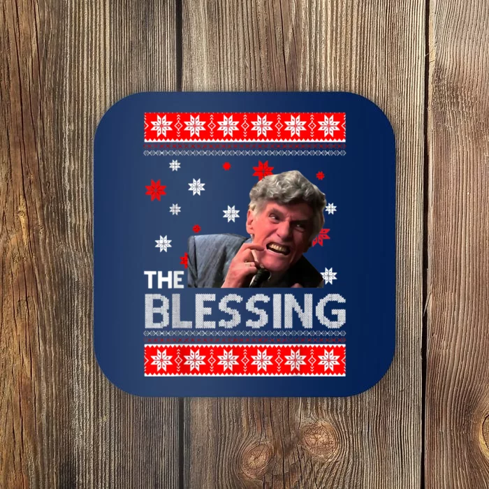 Uncle Lewis The Blessing Christmas Vacation Coaster