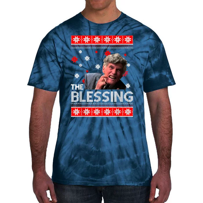 Uncle Lewis The Blessing Christmas Vacation Tie-Dye T-Shirt