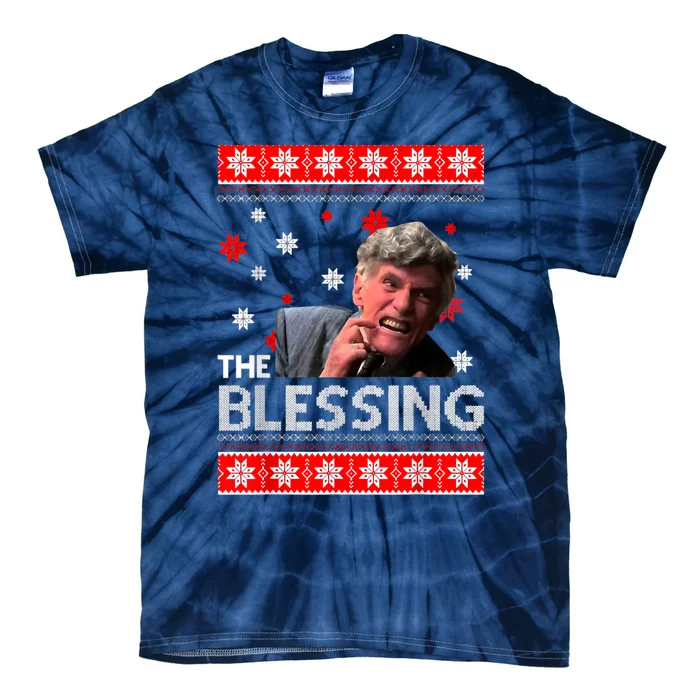 Uncle Lewis The Blessing Christmas Vacation Tie-Dye T-Shirt