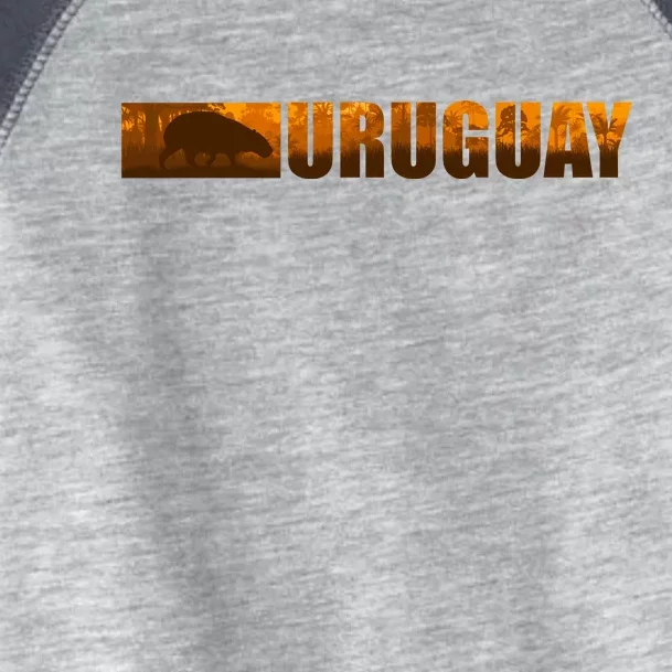 Uruguay Logo Toddler Fine Jersey T-Shirt