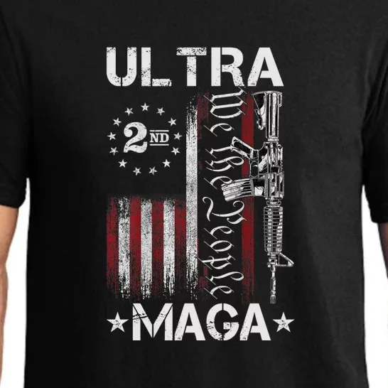 Ultra Maga 1776 2022 The Great Maga King Trump 2024 Pajama Set