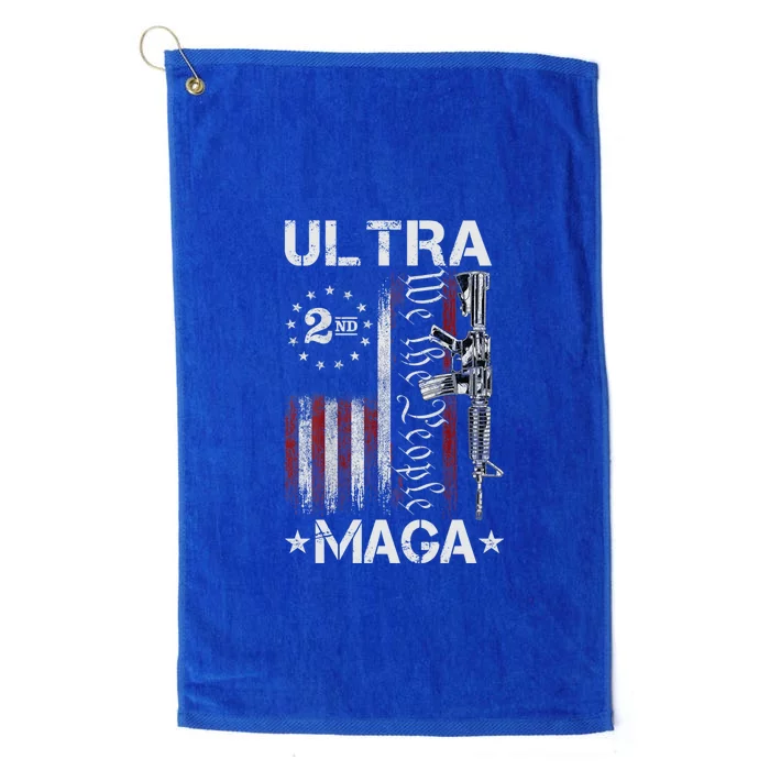 Ultra Maga 1776 2022 The Great Maga King Trump 2024 Platinum Collection Golf Towel