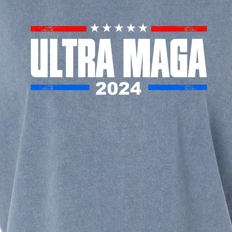 Ultra Maga 2024 Garment-Dyed Women's Muscle Tee