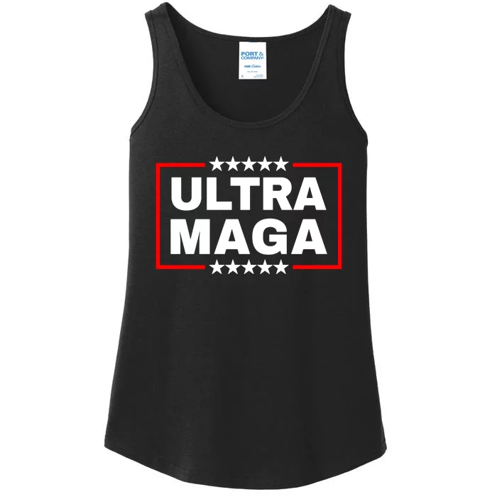 Ultra Maga 2024 Star Ladies Essential Tank