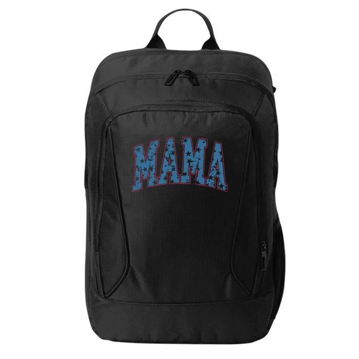 Usa Mama  4th Of July America City Backpack