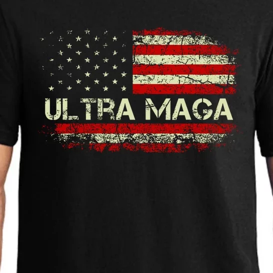 Ultra Maga American Flag Pajama Set