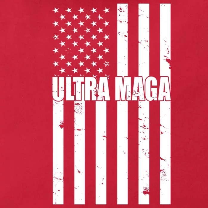 Ultra Maga American Flag Zip Tote Bag