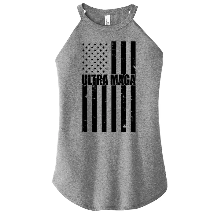 Ultra Maga American Flag Women’s Perfect Tri Rocker Tank