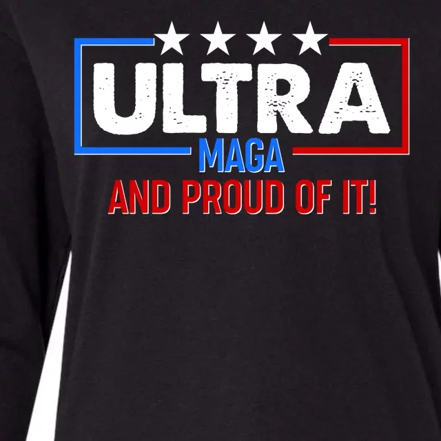 Ultra Maga And Proud Of It Womens Cotton Relaxed Long Sleeve T-Shirt