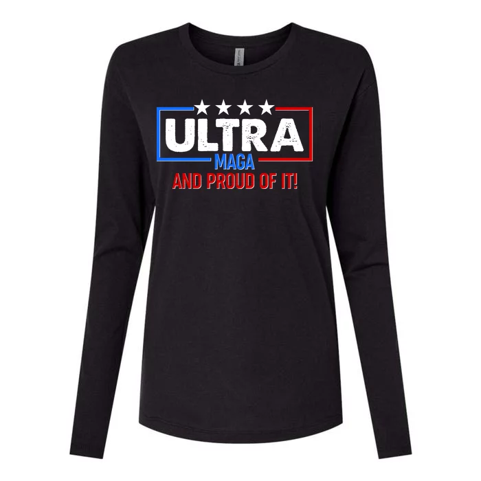 Ultra Maga And Proud Of It Womens Cotton Relaxed Long Sleeve T-Shirt