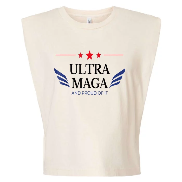 Ultra Mega And Proud Of It Garment-Dyed Women's Muscle Tee