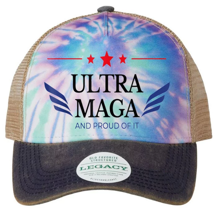 Ultra Mega And Proud Of It Legacy Tie Dye Trucker Hat