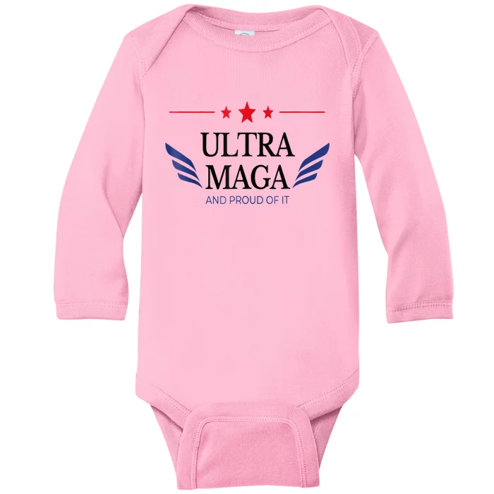 Ultra Mega And Proud Of It Baby Long Sleeve Bodysuit