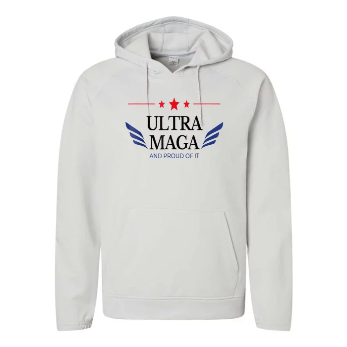 Ultra Mega And Proud Of It Performance Fleece Hoodie