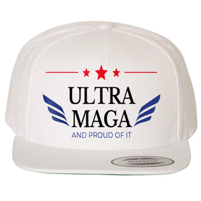 Ultra Mega And Proud Of It Wool Snapback Cap