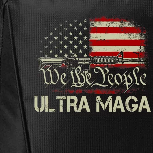 Ultra MAGA American Flag We The People 1776 City Backpack