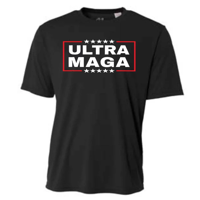 Ultra Maga Anti Biden Cooling Performance Crew T-Shirt