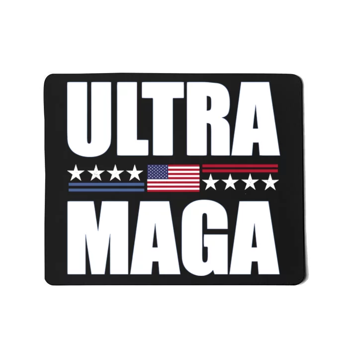 Ultra Maga American Flag Mousepad