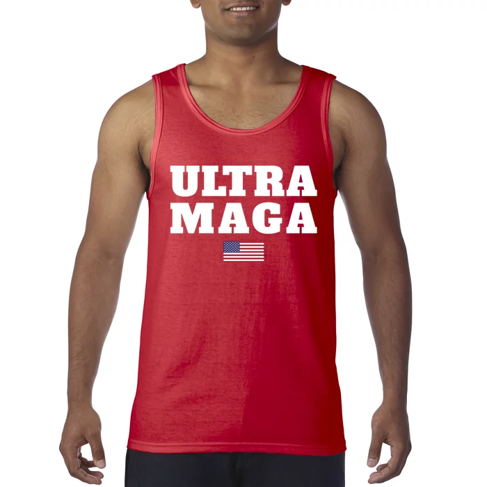 Ultra MAGA American Flag Tank Top