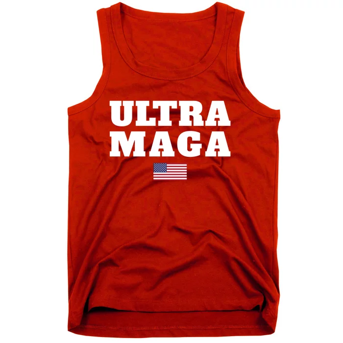 Ultra MAGA American Flag Tank Top