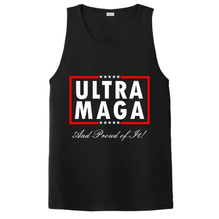 Ultra MAGA And Proud Of It Trump 2024 Anti Biden Performance Tank